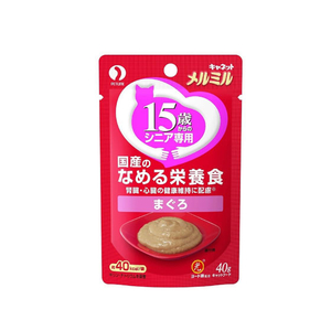 ペットライン キャネット メルミル 15歳からまぐろ 40g FC26130-イメージ1