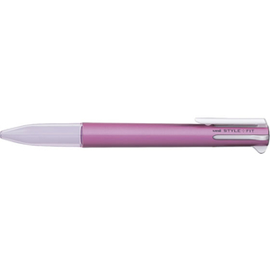 三菱鉛筆 スタイルフィット 5色ホルダー クリップ付 メタリックピンク F063314-UE5H258M.13-イメージ1