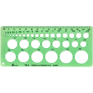 シンワ測定 テンプレートＴＢ－４ 66005-イメージ2