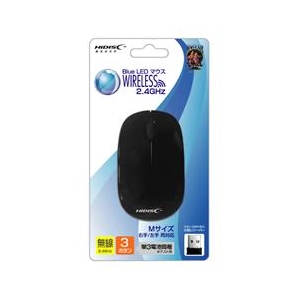 磁気研究所 無線 2.4GHzワイヤレスマウス HI DISC ブラック HDMW-7091BK 磁気研究所 無線 2.4GHzワイヤレスマウス HI DISC ブラック HDMW-7091BK