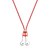 Tapper AirPods用レザーストラップ Red TP-1004-イメージ2
