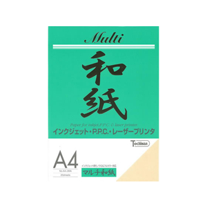 SAKAEテクニカルペーパー FC86293-A4-JWA マルチ和紙厚口(雁皮) A4 20