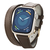 エレコム Apple Watch用 &me ソフトレザーバンド(42/41/40/38mm) ココアブラウン AW-41BDLWJBR-イメージ2