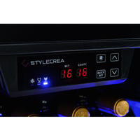 スタイルクレア　ワインセラー　「Ｓ　ｓｅｒｉｅｓ」（３０本・右開き）　SC-30（標準設置無料） スタイルクレア ワインセラー Sシリーズ 30本 右開き SC-30 の通販