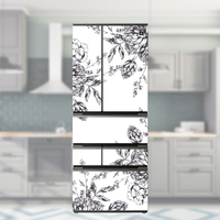 e angle ドレスアップマグネットシート フローラル02 ANG-MG-SJMF51R-6F2