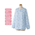 ケアファッション 大きめボタンパジャマ(上衣) サックス L FCS9497-013992102-イメージ1