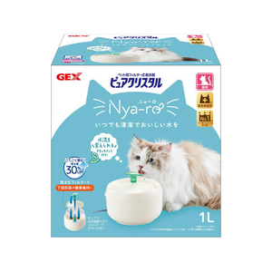 ジェックス ピュアクリスタル ニャーロ 1L 猫用 オフホワイト FCJ893J-イメージ1
