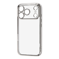 レイ・アウト iPhone 18 Pro用 / 17 Pro用 / ソフトケース 精密設計 フレームメッキ / シルバー RT-P58PFC2/SVM
