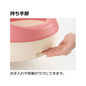 リッチェル ラプレ ネコトイレ ハーフカバー ダークグレー FC79385-イメージ4