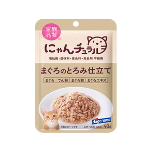 はごろもフーズ にゃんチュラルパウチ まぐろのとろみ仕立て 40g FCJ199U-イメージ1
