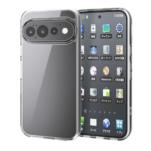 エレコム Google Pixel 11/11 Pro用ハイブリッドケース クリア PM-P262HVCKCR-イメージ3