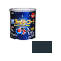 アサヒペン 水性スーパーコート 1.6L 銀黒 FC592NV