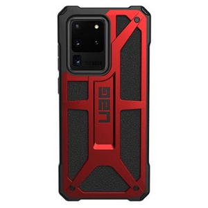 ＵＡＧ Galaxy S20 Ultra用ケース プレミアム構造 耐衝撃 MONARCH クリムゾン UAG-GLXS20ULT-P-CR-イメージ1