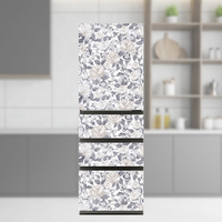 e angle ドレスアップマグネットシート クラシックフラワー02 ANG-MG-AQRV43E6DS-2CF2