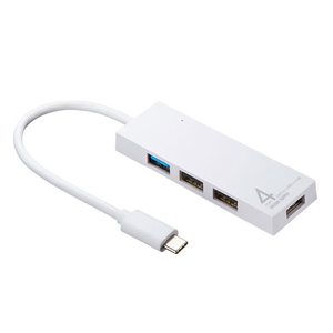 サンワサプライ USB Type C ハブ ホワイト USB-3TCH7W サンワサプライ USB Type C ハブ ホワイト USB-3TCH7W