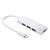 サンワサプライ USB Type C ハブ ホワイト USB-3TCH7W-イメージ1