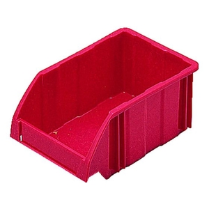 ＤＩＣプラスチック B型コンテナ B-1 外寸:W197×D130×H90 赤 レッド1.813019790 FC823GE-5004713-イメージ1