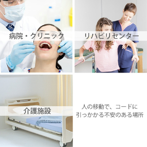 Green Core Tech コードレス式空気清浄機 Belle Air BA300CO2BK1-イメージ8