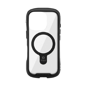 Ｈａｍｅｅ iPhone 16 Pro用MAGSYNQ強化ガラスクリアケース IFACE REFLECTION ブラック 41-980064-イメージ1
