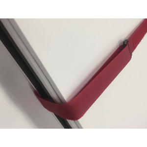 ユタカメイク マジックテープ マジックストラップ強力結束 ２５ｍｍ×１３０ｃｍ レッド ユタカメイク マジックストラップ (カン付) G-47-イメージ2