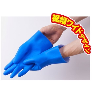 ショーワグローブ 塩化ビニール手袋 No152タフレックス ブルー Sサイズ FC056FM-7569904-イメージ7