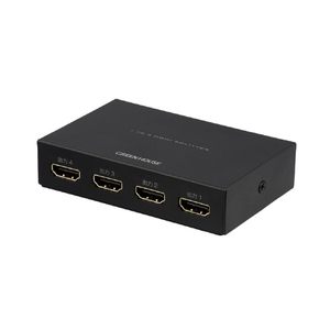 グリーンハウス HDMIスプリッター AC給電 Input1+Output4ポート ブラック GH-HSPH4-BK グリーンハウス HDMIスプリッター AC給電 Input1+Output4ポート ブラック GH-HSPH4-BK