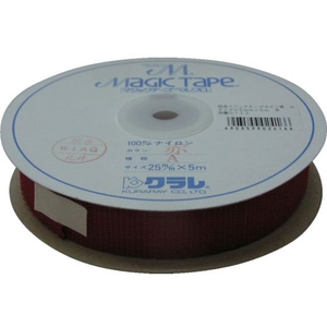 ユタカメイク マジックテープ マジックテープボビン巻A 25mm×5m レッド FC898GR-8280819-イメージ1