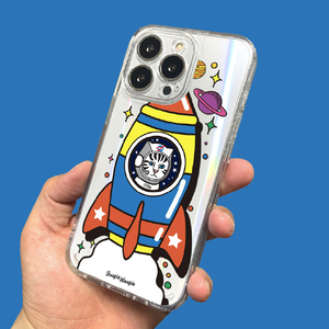 BOOGIE WOOGIE iPhone 13 Pro用オーロラケース Kitty Rocket BW22007I13P-イメージ10