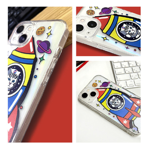 BOOGIE WOOGIE iPhone 13 Pro用オーロラケース Kitty Rocket BW22007I13P-イメージ13