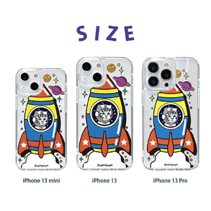 BOOGIE WOOGIE iPhone 13 Pro用オーロラケース Kitty Rocket BW22007I13P-イメージ14