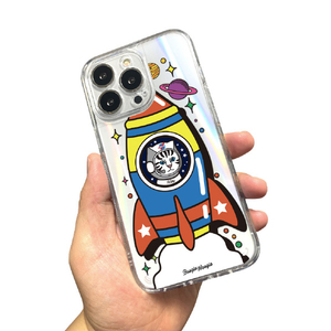 BOOGIE WOOGIE iPhone 13 Pro用オーロラケース Kitty Rocket BW22007I13P-イメージ3