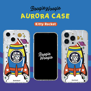 BOOGIE WOOGIE iPhone 13 Pro用オーロラケース Kitty Rocket BW22007I13P-イメージ4