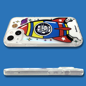 BOOGIE WOOGIE iPhone 13 Pro用オーロラケース Kitty Rocket BW22007I13P-イメージ9