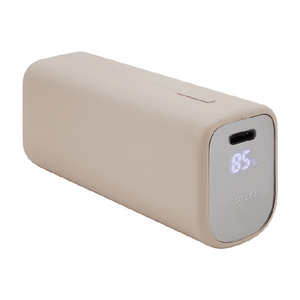 ラスタバナナ PD20W対応 TYPE-C1ポート/USB1ポート モバイルバッテリー 充電表示 5000MAH CALON トープ RLI050C20W04TA-イメージ1