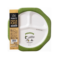 サンナップ アンドスケープ ペーパープレート スヌーピー 25cm 3枚入 FCV2671-P2503ASN