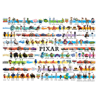 テンヨー ディズニー ジグソーパズル 世界最小1000ピース ディズニー/ピクサーコレクション(21作品) DW1000007ﾋﾟｸｻ-ｺﾚｸｼﾖﾝ