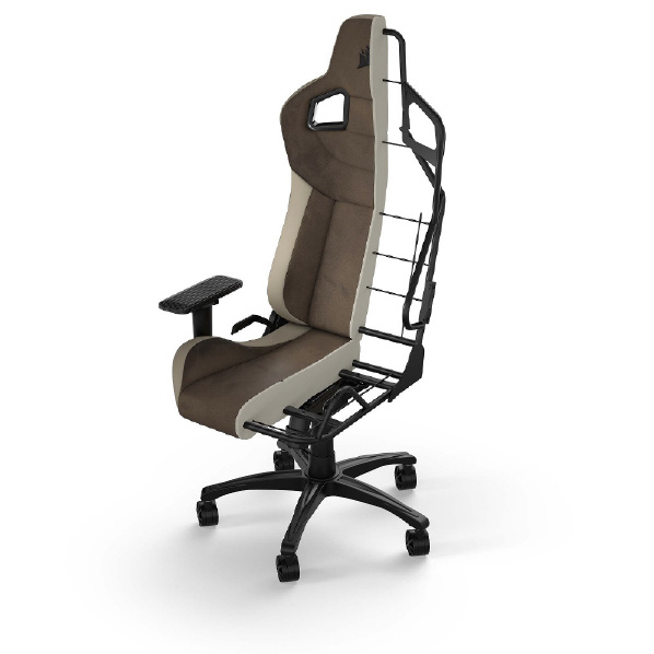 コルセア ゲーミングチェア T3 RUSH V2 Brown CF-9010061-WW T3 RUSH ファブリック