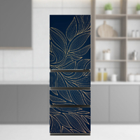 e angle ドレスアップマグネットシート リーフ01 ANG-MG-AQRV43E6DS-2LF1