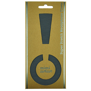 mimimamo スーパーストレッチヘッドホンカバー Lサイズ グレー MHC-002-GR-イメージ1
