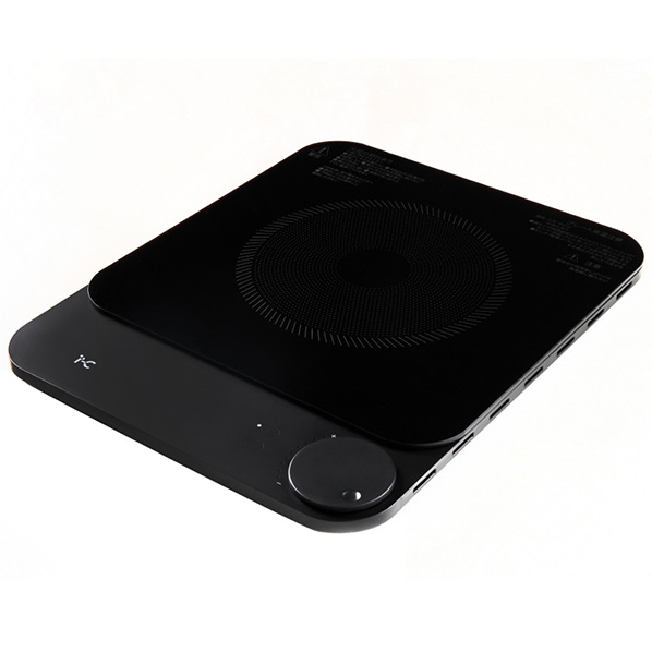 I-CHAIN JAPAN 超薄型IHクッキングヒーター ブラック IC-THC01-BK 9段階