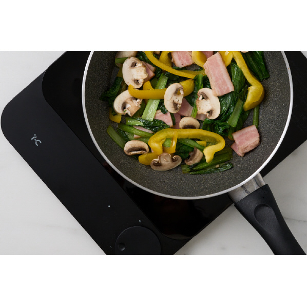 I-CHAIN JAPAN 超薄型IHクッキングヒーター ブラック IC-THC01-BK 9段階