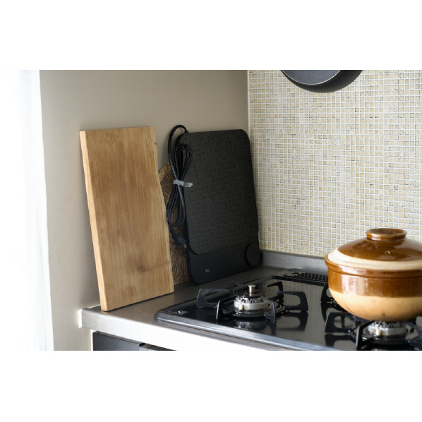 I-CHAIN JAPAN 超薄型IHクッキングヒーター ブラック IC-THC01-BK 9段階