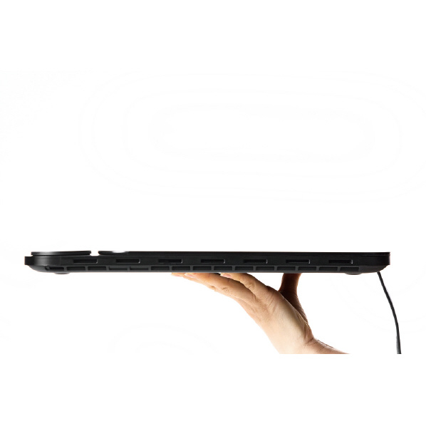 I-CHAIN JAPAN 超薄型IHクッキングヒーター ブラック IC-THC01-BK 9段階