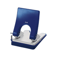 プラス 2穴パンチ フォース 1／2 M 紙箱 ブルー FCF420T-PU-830A/30-276