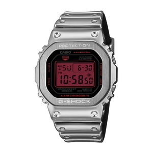 カシオ G-SHOCK シルバー/レッド GM-5600YRA-8JF-イメージ1