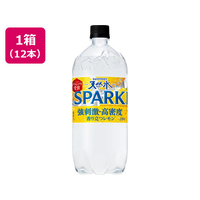 サントリー サントリー天然水 SPARKLING レモン 1.05L×12本 FCJ540U