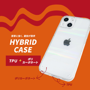 BOOGIE WOOGIE iPhone 13 Pro用オーロラケース Red BW22008I13PRD-イメージ7