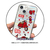 BOOGIE WOOGIE iPhone 13 Pro用オーロラケース Red BW22008I13PRD-イメージ6