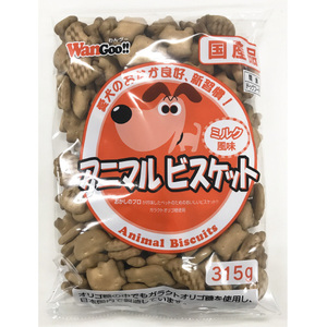 広島共和物産 アニマルビスケット ミルク味 315g ｱﾆﾏﾙﾋﾞｽｹﾂﾄﾐﾙｸﾌｳﾐ315G-イメージ1