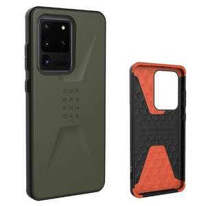 ＵＡＧ Galaxy S20 Ultra用ケース ソリッドデザイン 耐衝撃 CIVILIAN オリーブドラブ UAG-GLXS20ULTC-OD-イメージ2